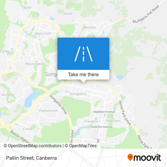 Pallin Street map