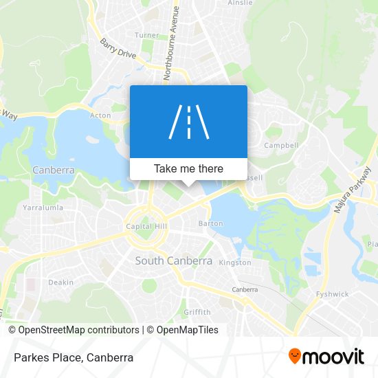Parkes Place map