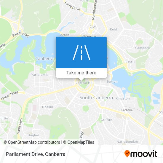 Parliament Drive map