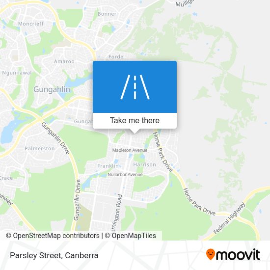 Parsley Street map