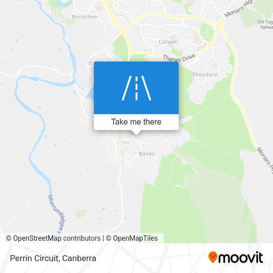 Perrin Circuit map