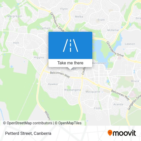 Petterd Street map