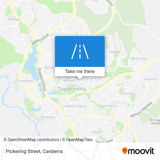 Pickering Street map
