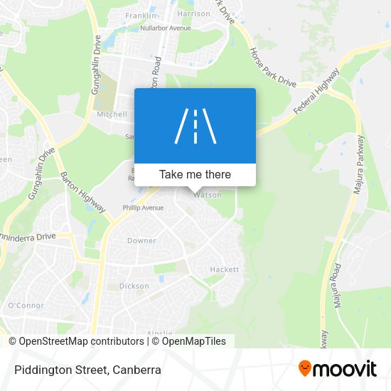 Piddington Street map