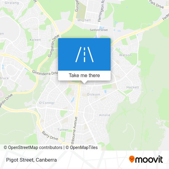 Pigot Street map