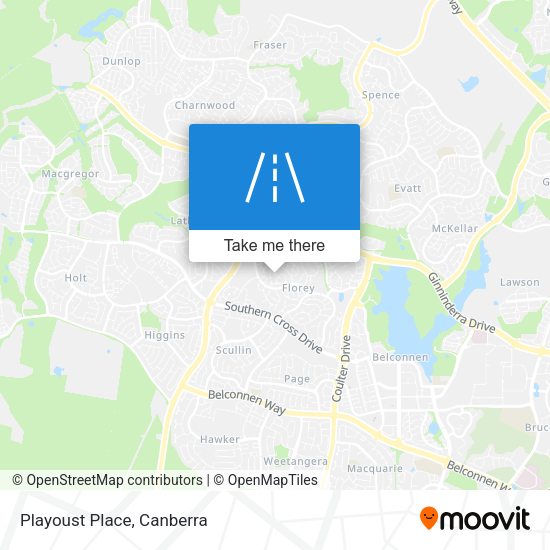 Playoust Place map