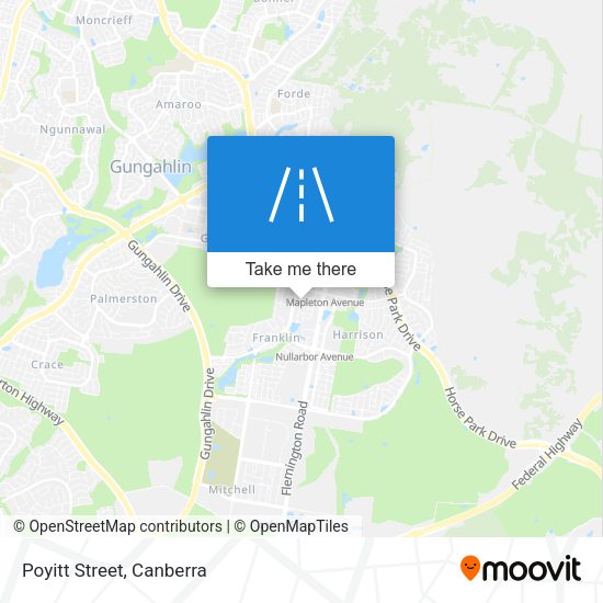 Poyitt Street map