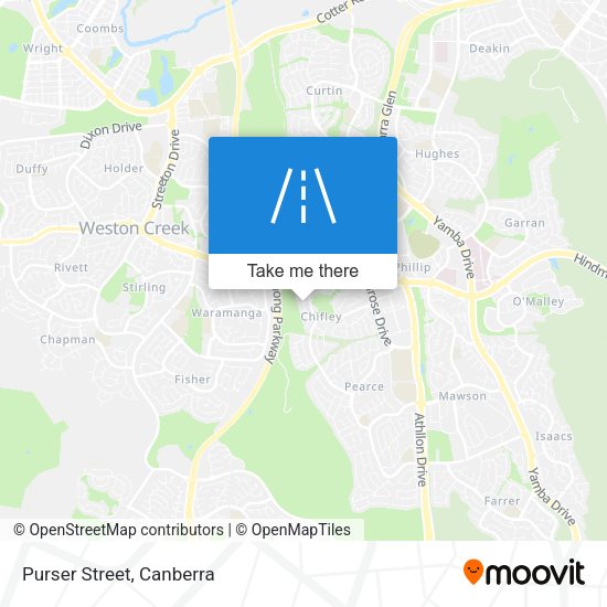 Purser Street map