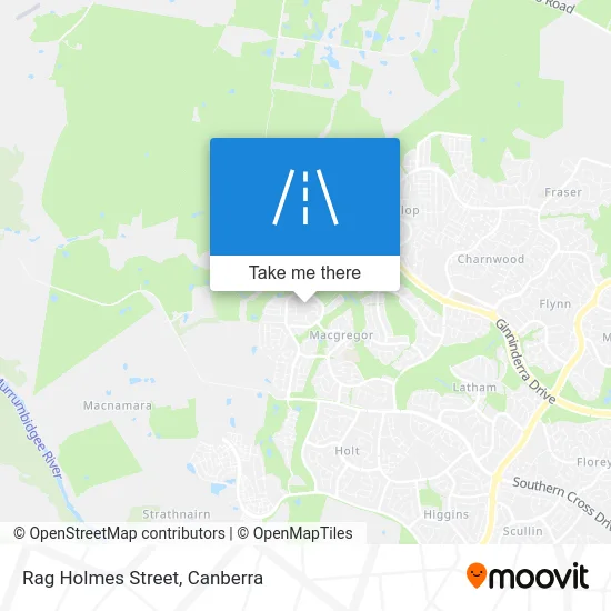 Mapa Rag Holmes Street