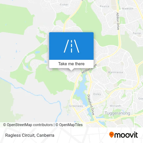 Mapa Ragless Circuit