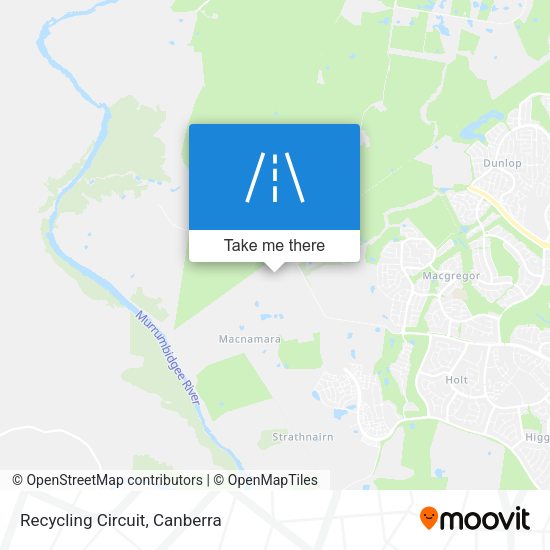 Recycling Circuit map