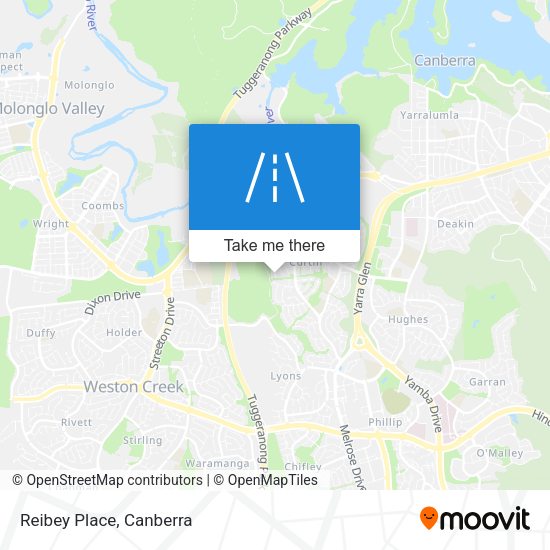 Reibey Place map