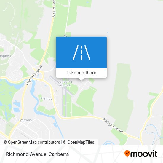 Richmond Avenue map