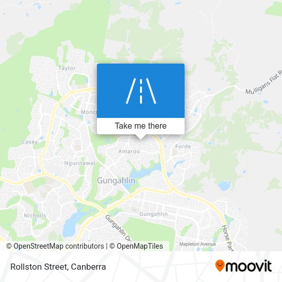 Rollston Street map