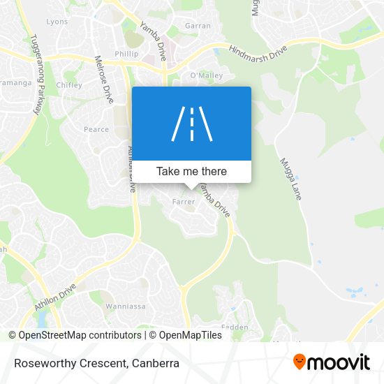 Roseworthy Crescent map
