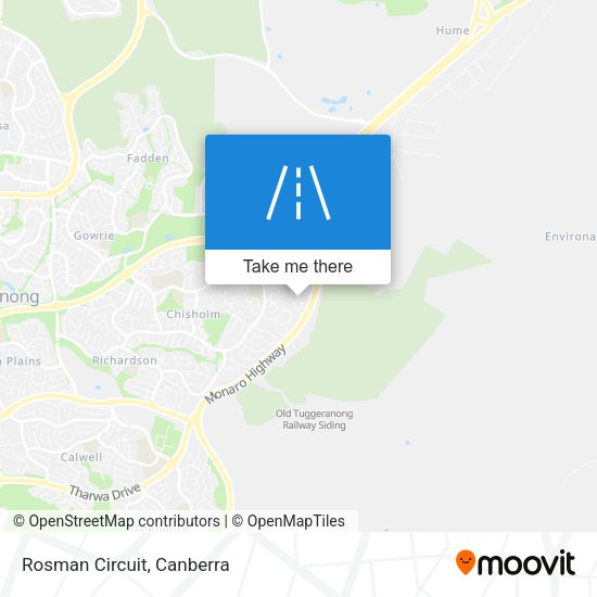 Rosman Circuit map