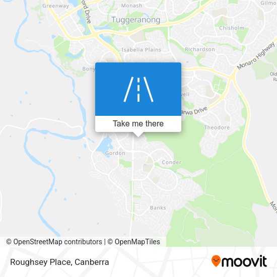 Roughsey Place map