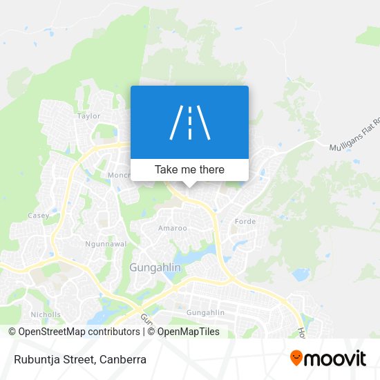 Rubuntja Street map