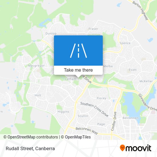 Rudall Street map