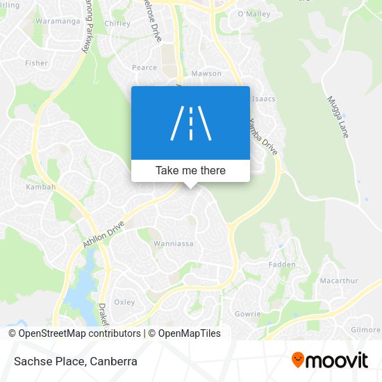 Sachse Place map