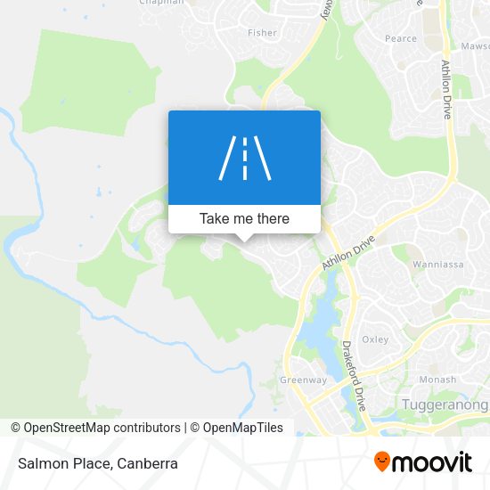Salmon Place map