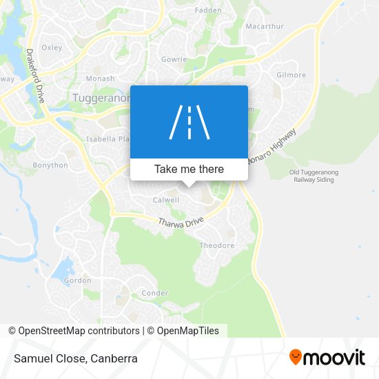 Samuel Close map