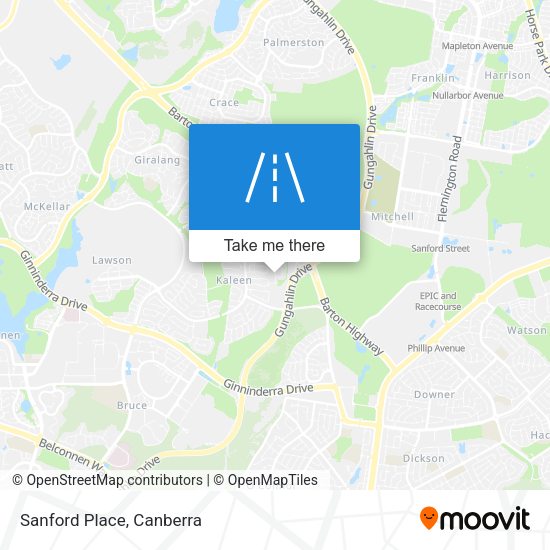 Sanford Place map