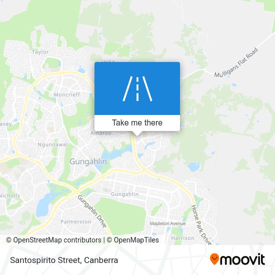 Santospirito Street map