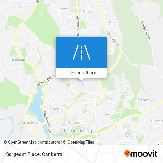 Sargeant Place map