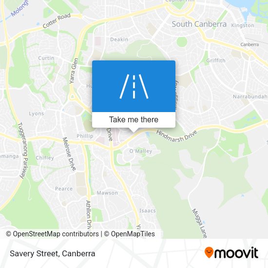 Savery Street map