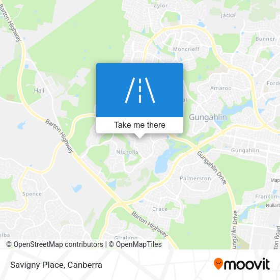 Savigny Place map