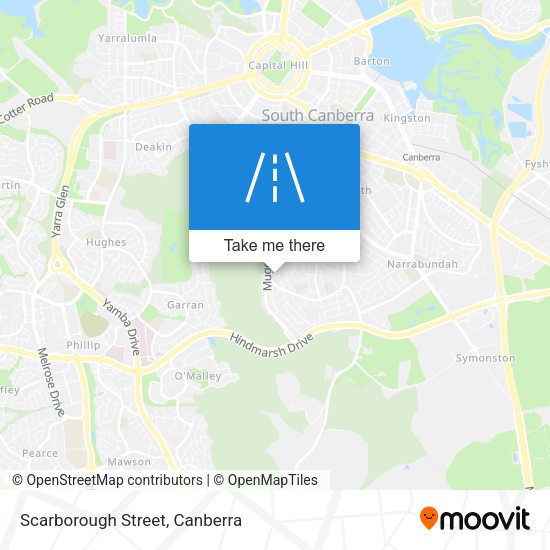 Scarborough Street map