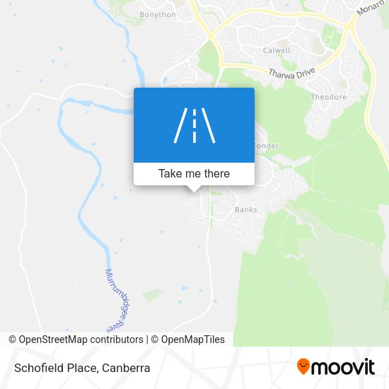 Schofield Place map