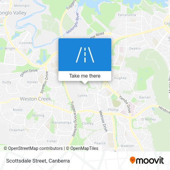 Scottsdale Street map