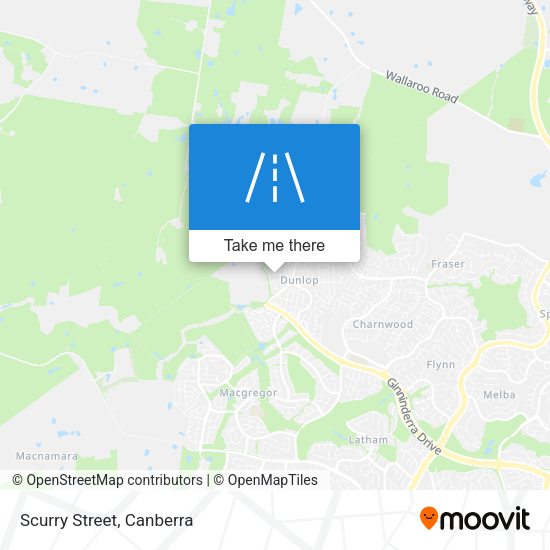 Scurry Street map