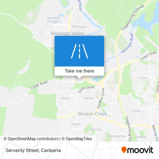 Serventy Street map