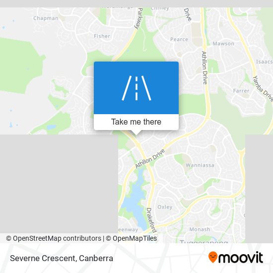 Severne Crescent map