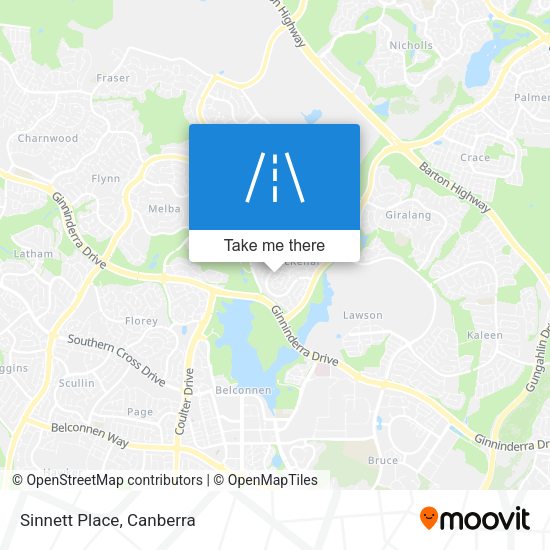 Sinnett Place map