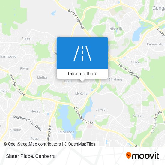 Slater Place map