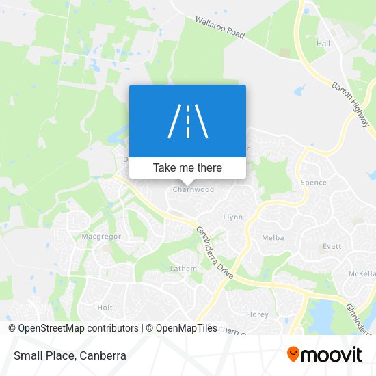 Small Place map