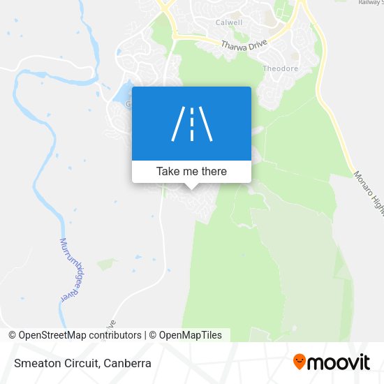 Smeaton Circuit map