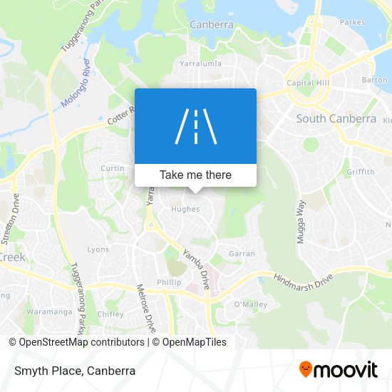 Smyth Place map