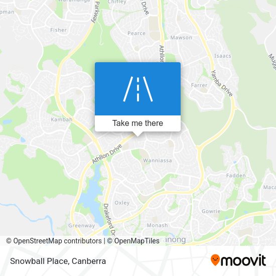Snowball Place map