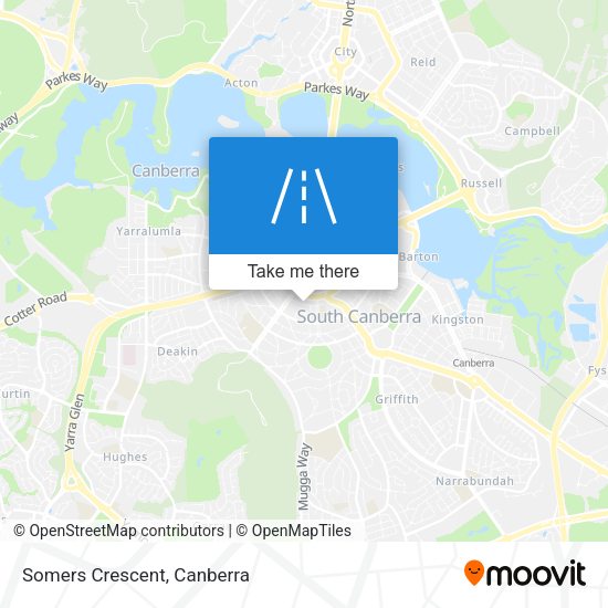 Somers Crescent map