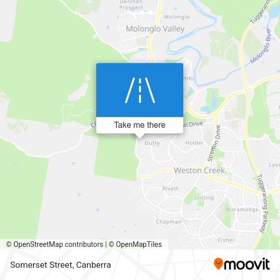 Somerset Street map