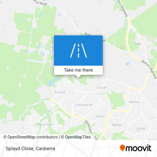 Splayd Close map