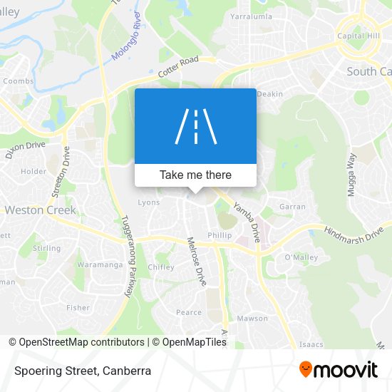Spoering Street map