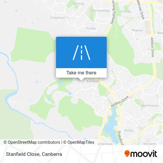 Stanfield Close map