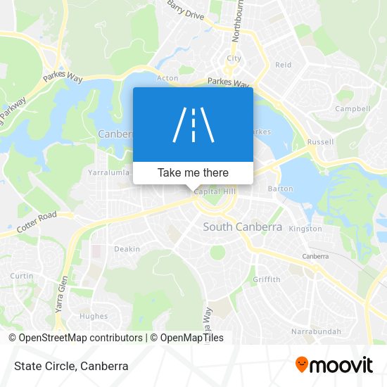 State Circle map