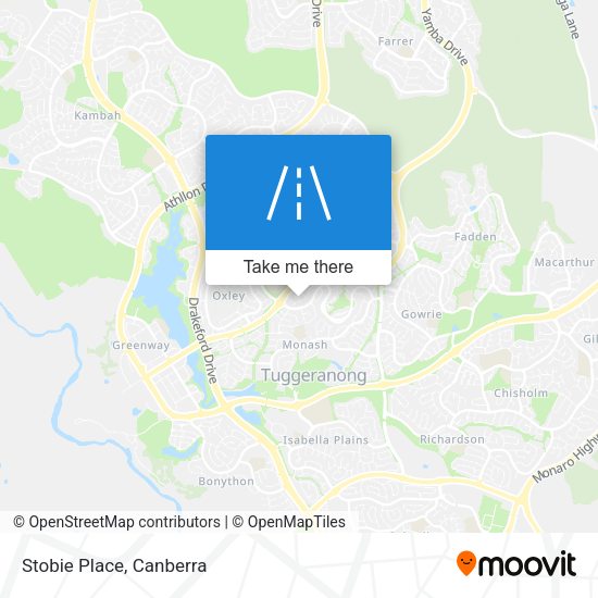 Stobie Place map